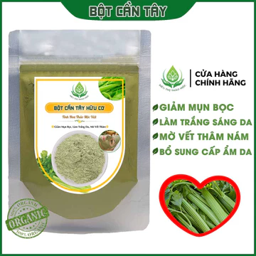 ✅[THƯỢNG HẠNG] Bột Cần Tây Sấy Lạnh Nguyên Chất Organic Giảm Cân Thanh Lọc Đẹp Da Cải Thiện Tiêu Hóa