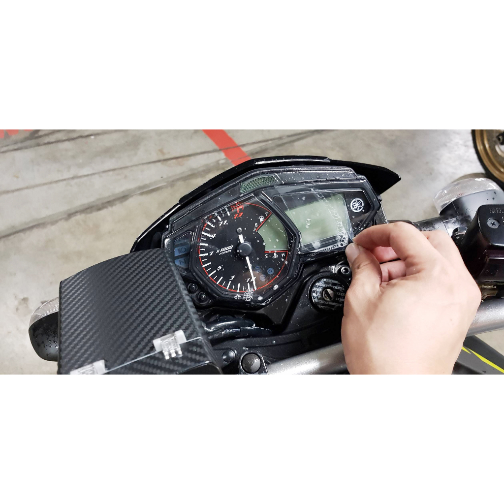 PPF Yamaha R3 (2017) .... UPPF dán bảo vệ mặt đồng hồ xe