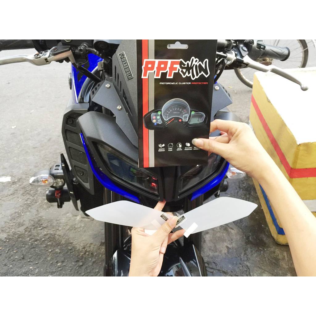 PPF chóa đèn MT09 (2021. PPF dán bảo vệ chóa đèn xe , xước tự phục hồi