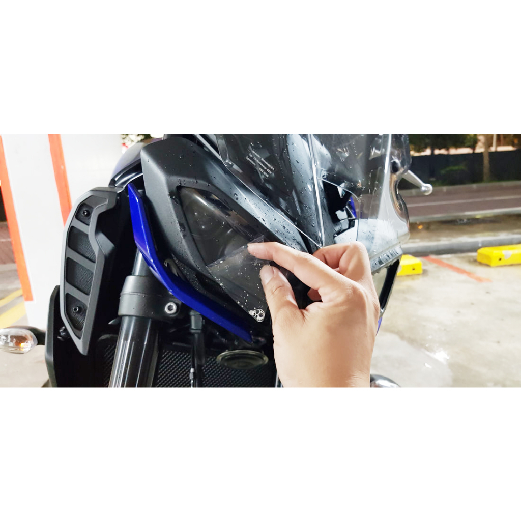 PPF chóa đèn MT09 (2021. PPF dán bảo vệ chóa đèn xe , xước tự phục hồi