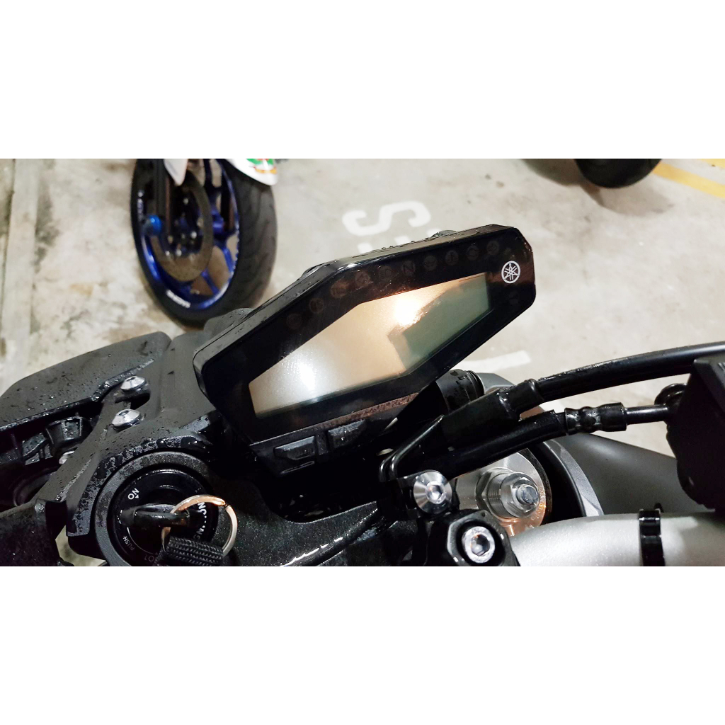PPF Yamaha MT09 (2021) ...UPPF dán bảo vệ mặt đồng hồ xe