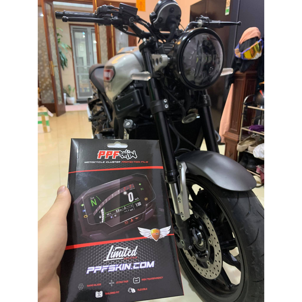 PPF PG-1 2025. Yamaha XSR 155 900..dán bảo vệ mặt đồng hồ xe
