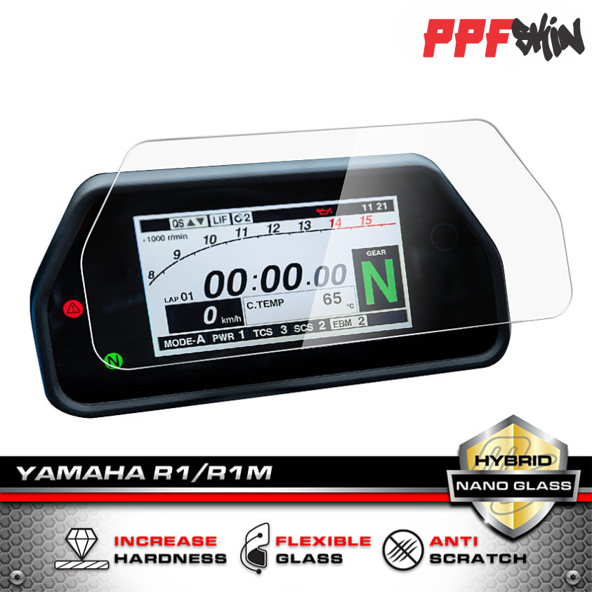 PPF Yamaha R1 , yamaha MT10 2023 ...PPF dán bảo vệ mặt đồng hồ xe , hàng nhập khẩu