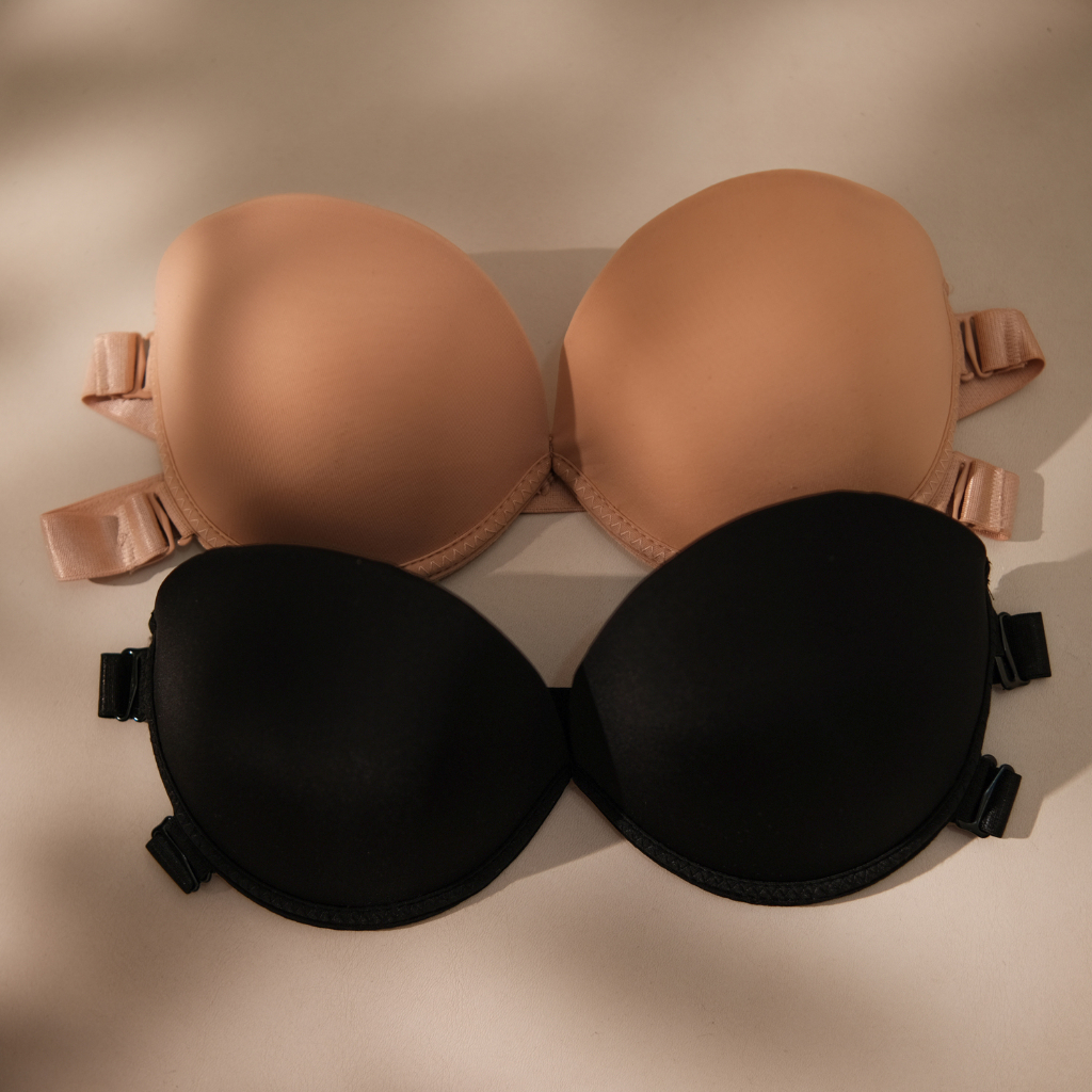 Áo Quây Nâng Ngực Phối Với Áo 2 Dây Kèm Dây Lưng Trong Suốt KRYSTAL A023