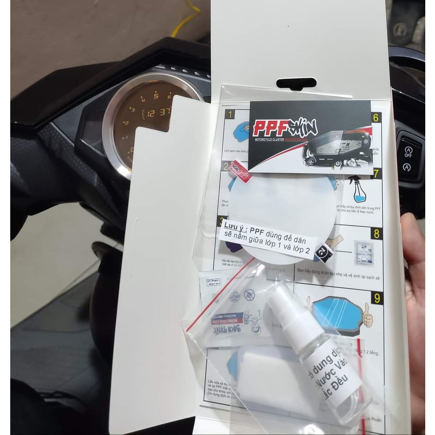 PPF Dán đồng hồ KOSO Mio M3 2022... UPPF dán bảo vệ mặt đồng hồ xe