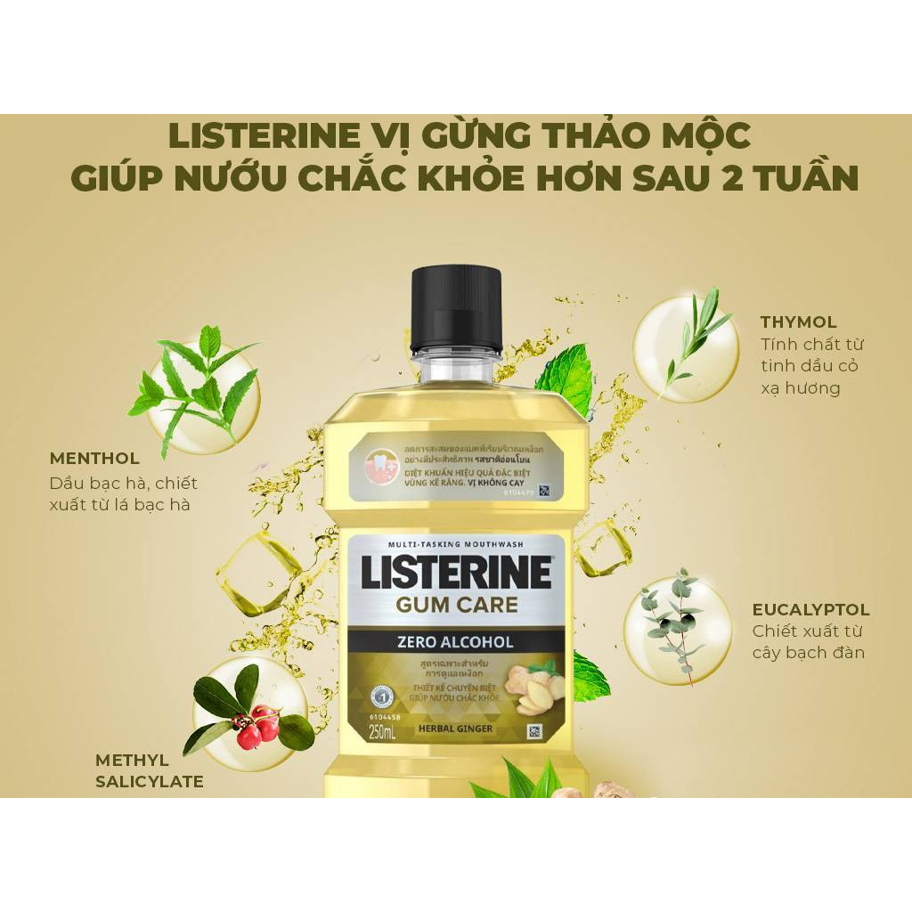 Ảnh Nước Súc Miệng Listerine Cool Mint Giúp Răng Trắng Sáng Và Thơm Miệng 750ml/250ml 2