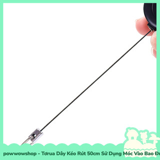 [Sẵn VN - Hỏa Tốc] Tơrua Kim Loại Dây Kéo Rút 15cm Sử Dụng Móc Bao Đựng Thẻ Nhân Viên Phong Cách Nhã Nhặn Tinh Tế
