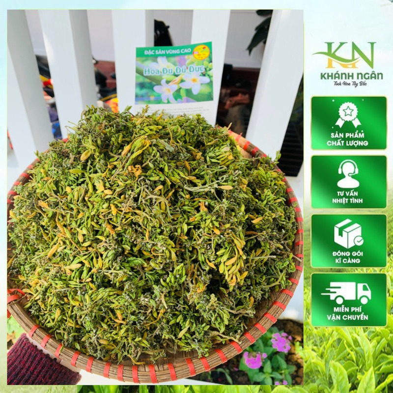 Hoa đu đủ đực sấy khô 250gr(Hàng sạch đẹp,không vụn,thơm đặc trưng hoa đủ đủ) -Thảo dược thiên nhiên tốt cho sức khỏe