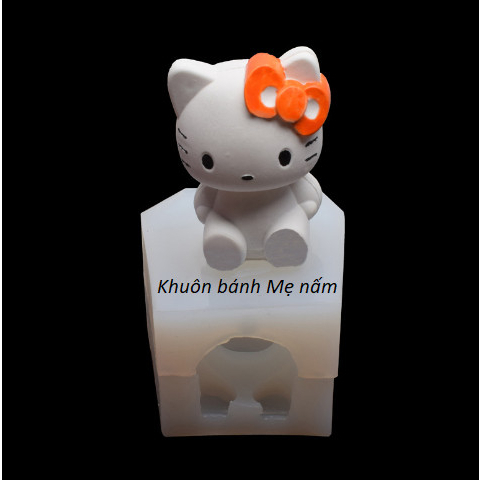 Khuôn silicon mèo kitty