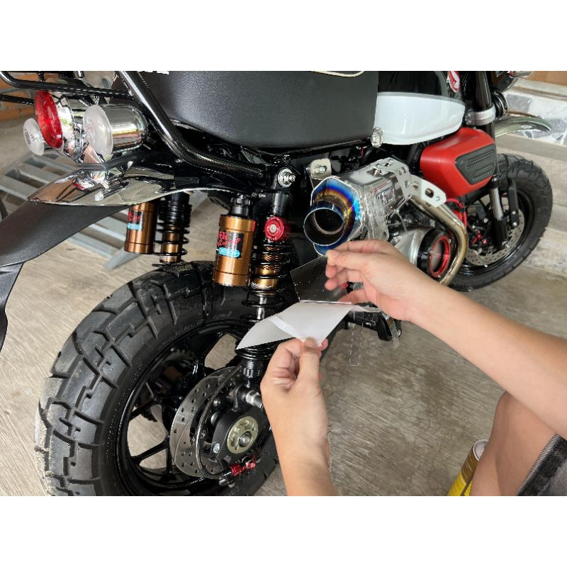 PPF dán phuộc NITRON xe SH 2023... PPF dán bảo vệ mặt đồng hồ xe