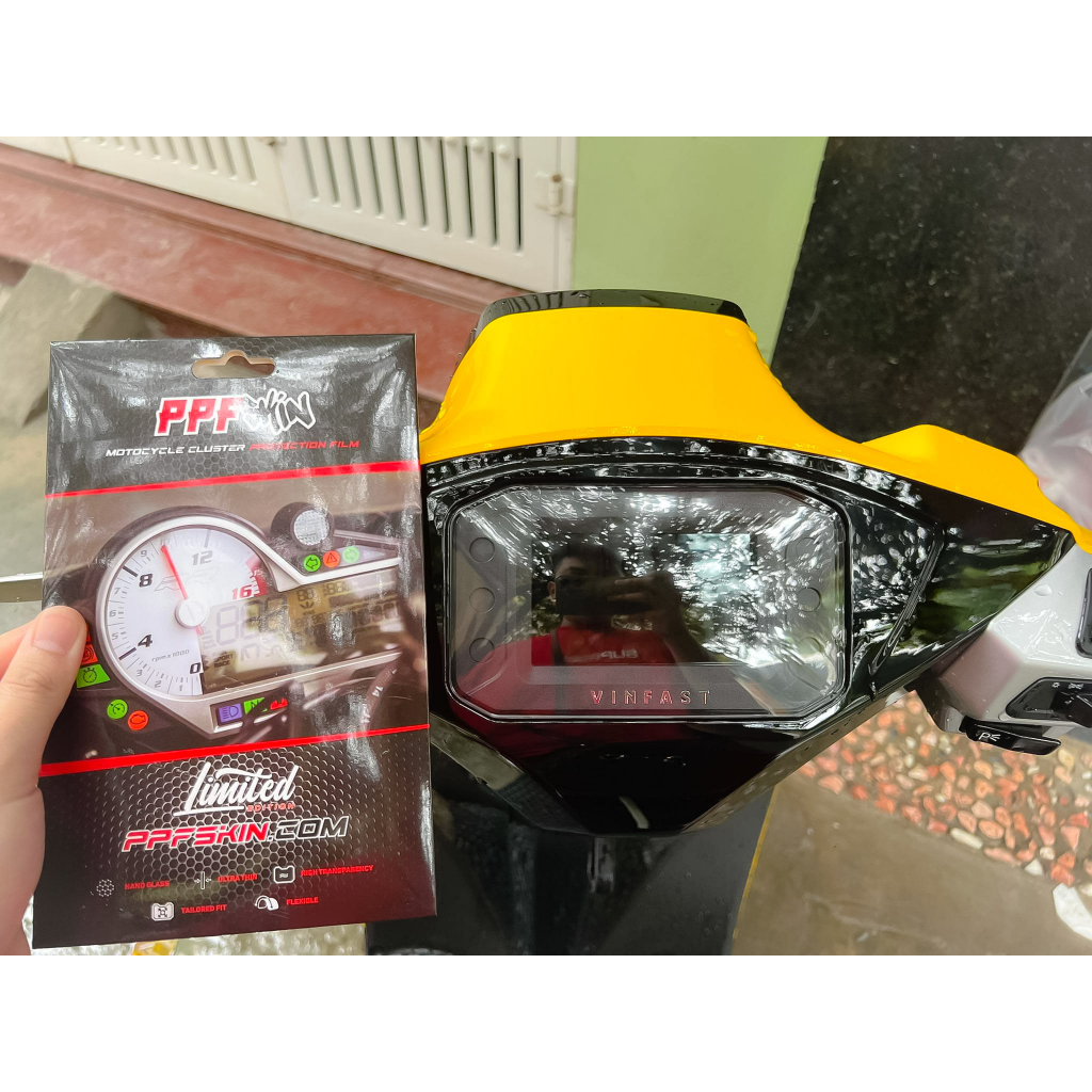 PPF xe điện Vinfast vento S, VinFast Theon S 2026 .... PPF miếng dán bảo vệ mặt đồng hồ xe
