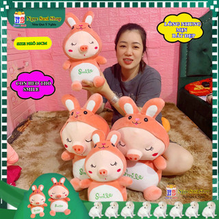 THÚ NHỒI BÔNG HÌNH CON HEO THỎ RẤT DỄ THƯƠNG SIÊU MỀM ÔM NGỦ TRANG TRÍ MUA CHỌN SIZE - GIAO RẤT NHANH