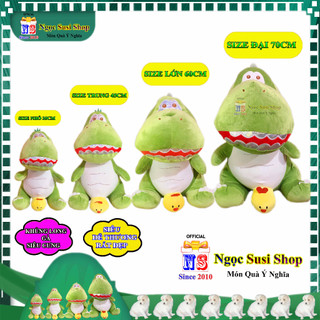 GỐI ÔM THÚ BÔNG HÌNH CON KHỦNG LONG GÀ MẪU MỚI CAO CẤP RẤT MỀM MỊN MUA CHỌN SIZE - gấu bông đồ chơi doll toy
