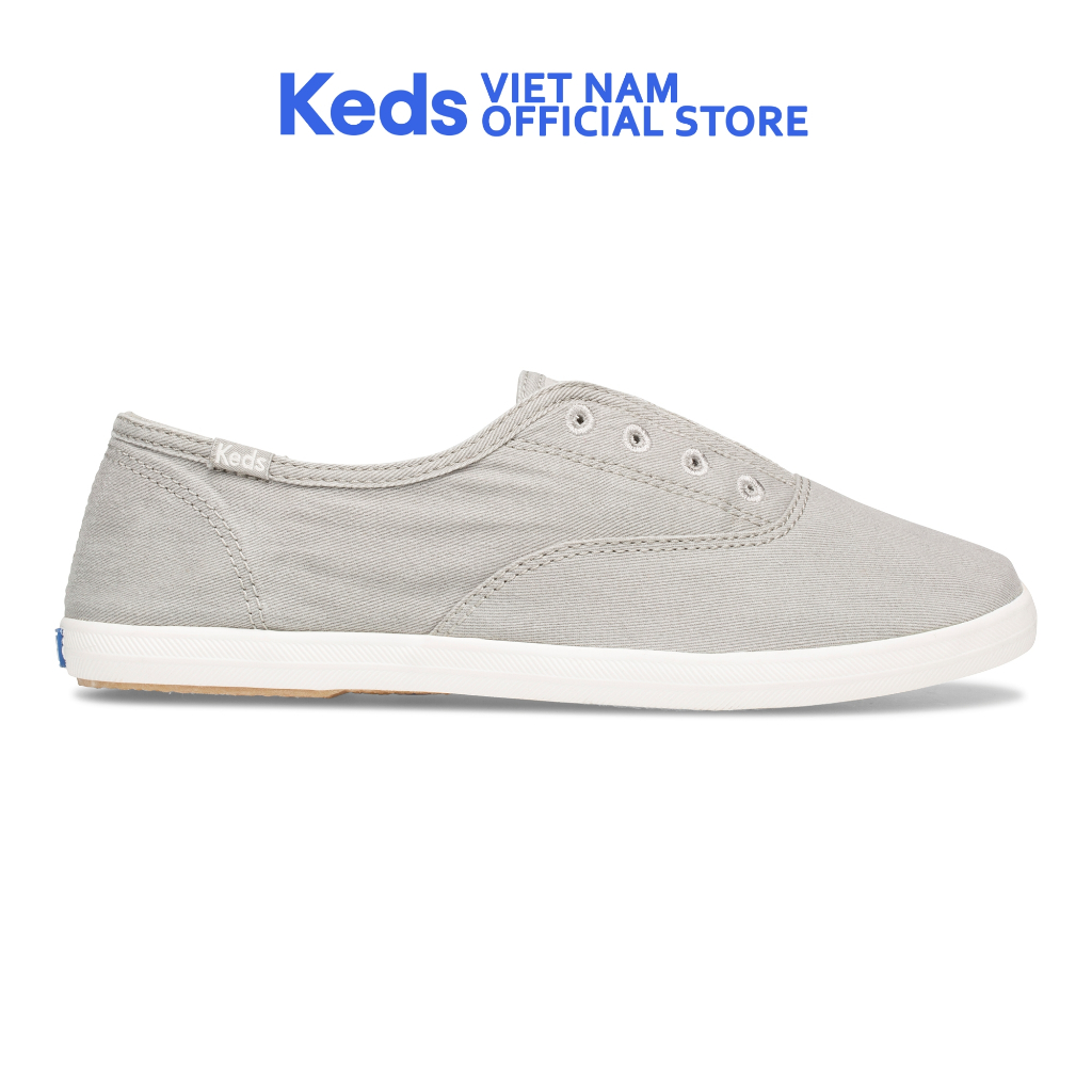 Giày Keds Nữ- Chillax Canvas Twill Drizzle Grey- KD052510