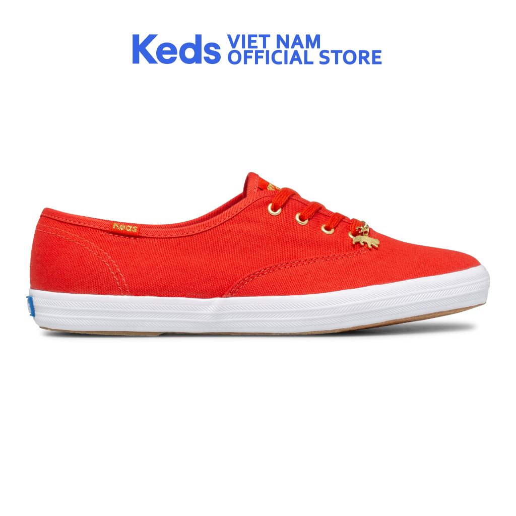 Giày Keds Nữ- Champion Canvas Charms Red- KD066448