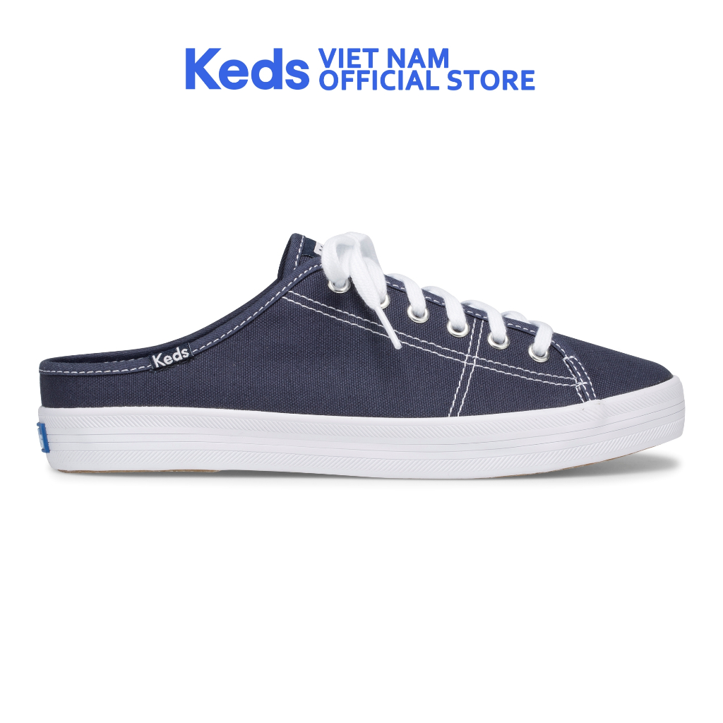 Giày Keds Nữ- Kickstart Mule Canvas Navy- KD062557
