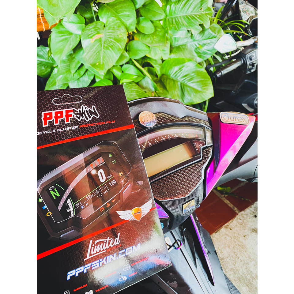 PPF Kawasaki ZX10R ...UPPF dán bảo vệ. miếng dán mặt đồng hồ xe Kawasaki ZX10R