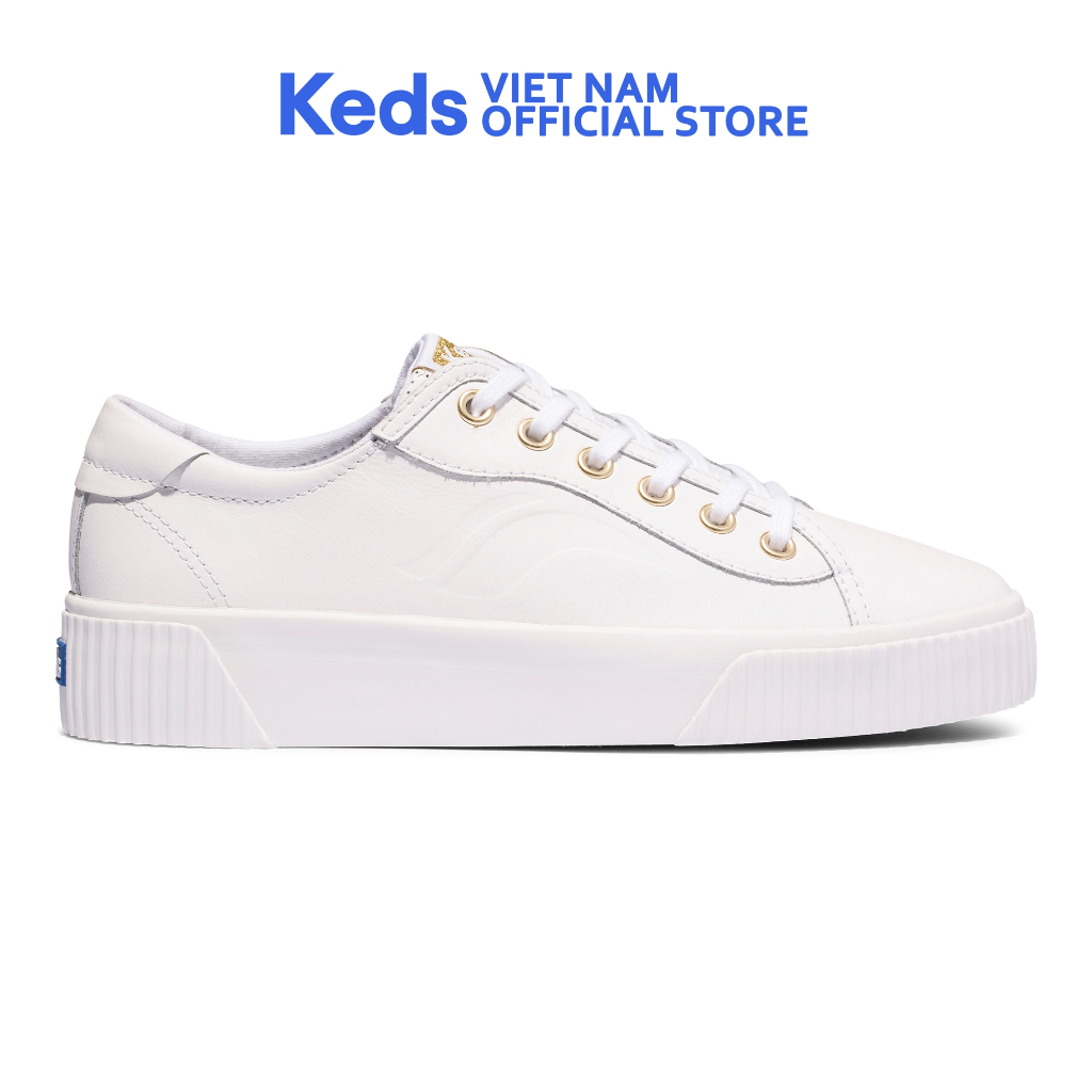 Giày Keds Nữ- Crew Kick Alto Leather White- KD064602