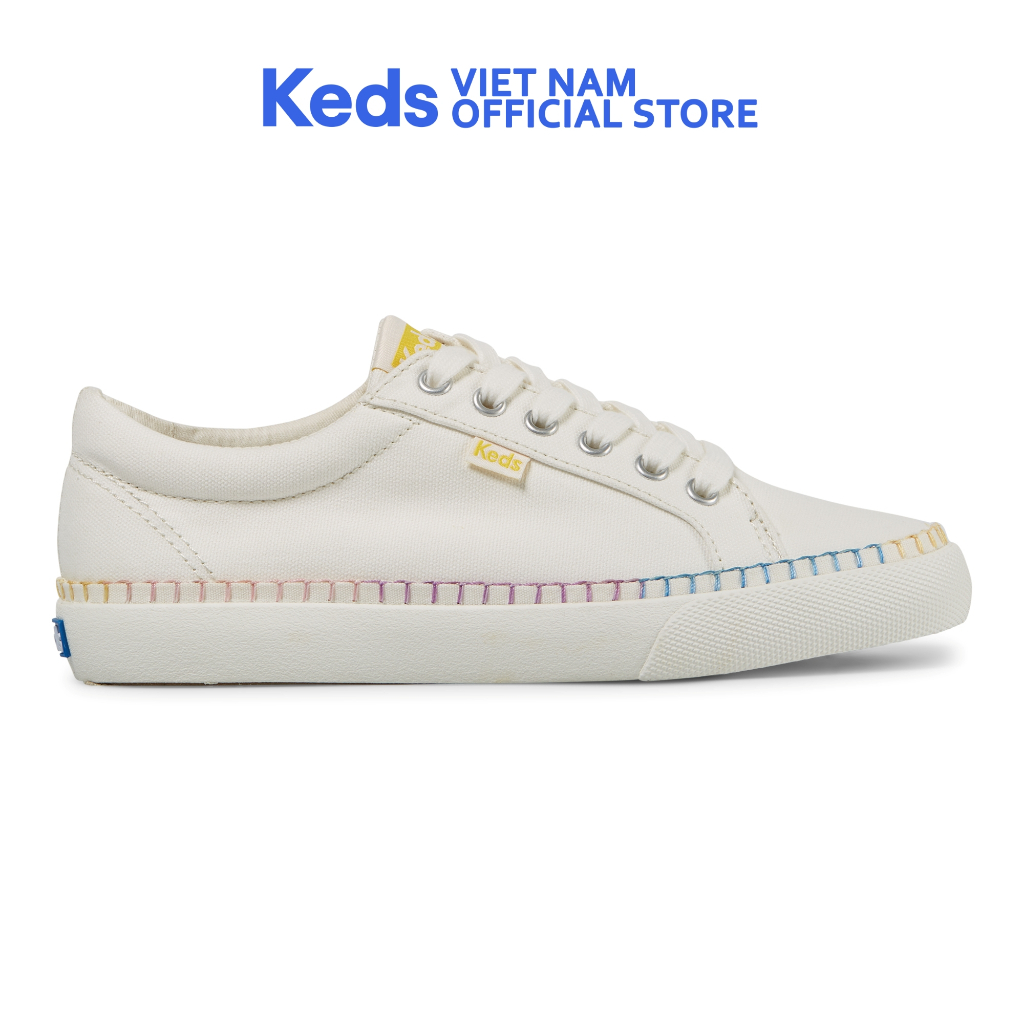 Giày Thể Thao Keds Nữ- Jump Kick Canvas Cream- KD066305