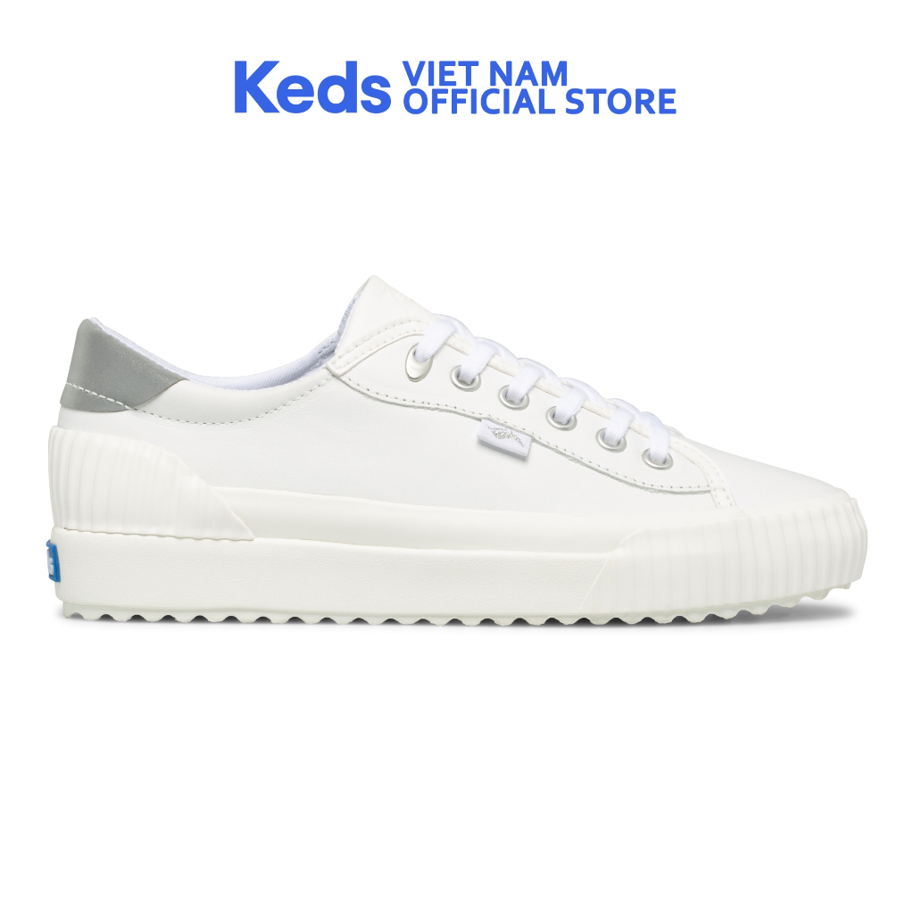 Giày Thể Thao Keds Nữ- Demi Trx Leather White- KD066016