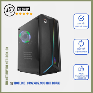 XIGMATEK DUKE 3F (EN49080) - ATX, 2 SIDE TEMPERED GLASS, KÈM 03