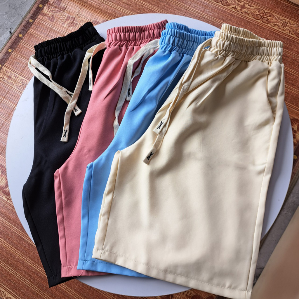 Quần Short Nữ Ống Rộng Dây X Trẻ Trung Năng Động, Đùi Ngố Mẫu Mới Hè Thu Mặc Mát Mẻ Đẹp m226