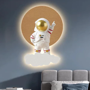 Tranh Cắt 3D LED Phi Hành Gia Trang Trí Phòng Khách Shop Tiệm Quán Xưởng Giá Rẻ