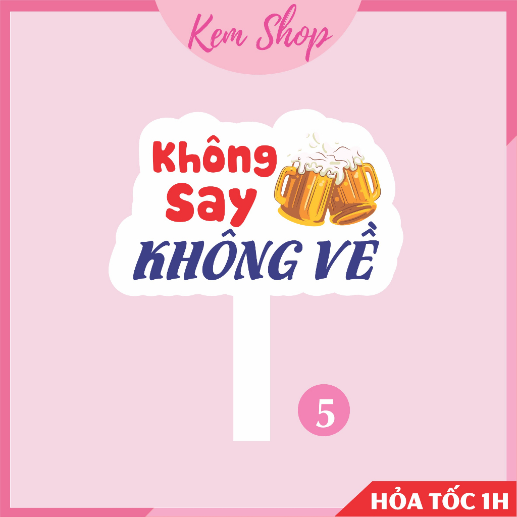 Hashtag đám cưới, hasgtag cầm tay chụp ảnh cưới mẫu mới hiện đại trẻ trung - Kem Shop K347