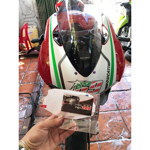 PPF Ducati 899... PPF dán bảo vệ đồng hồ xe, xước tự phục hồi, PPF USA SD 10 năm
