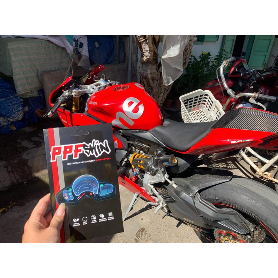 PPF Ducati 899 / 959 /1199 / 1299 ..UPPF dán bảo vệ mặt đồng hồ xe