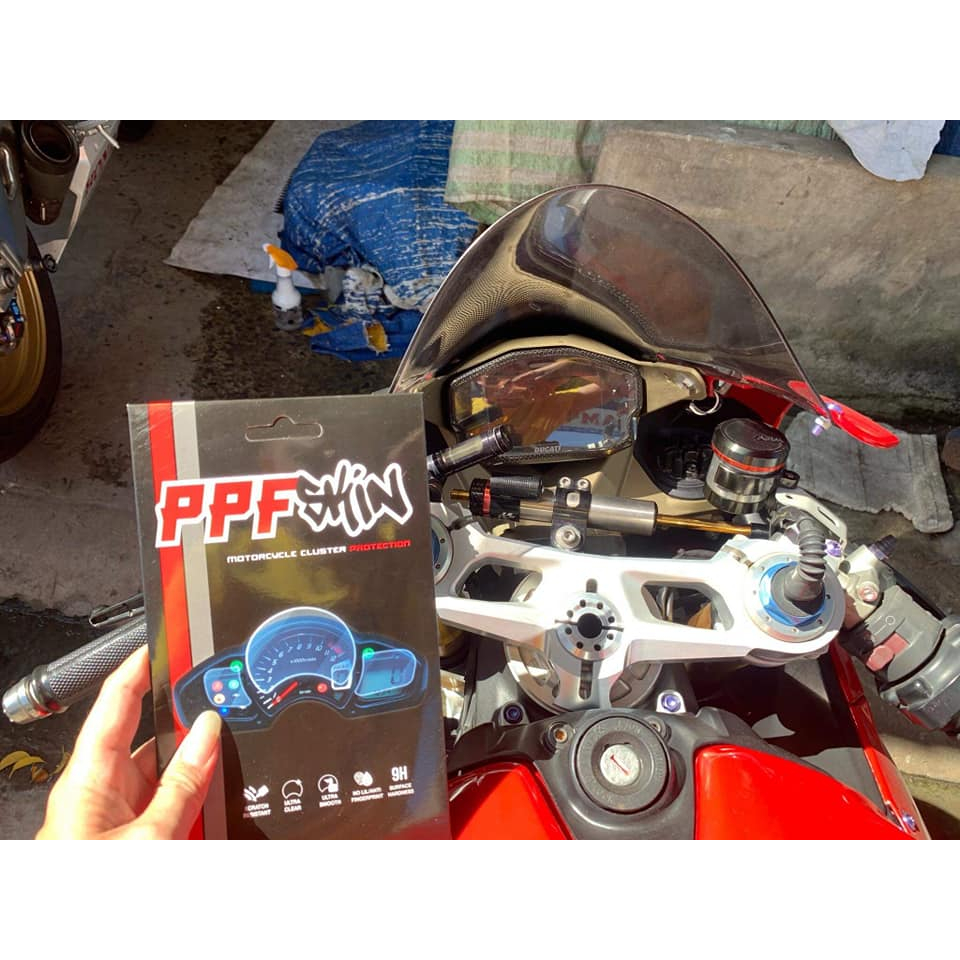 PPF Ducati 899 / 959 /1199 / 1299 ..UPPF dán bảo vệ mặt đồng hồ xe