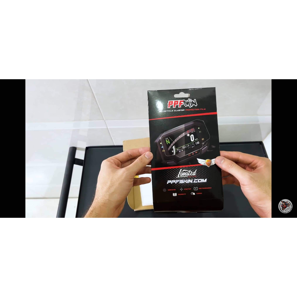 PPF Ducati hyper 950, monster 821  ...  UPPF dán bảo vệ mặt đồng hồ xe