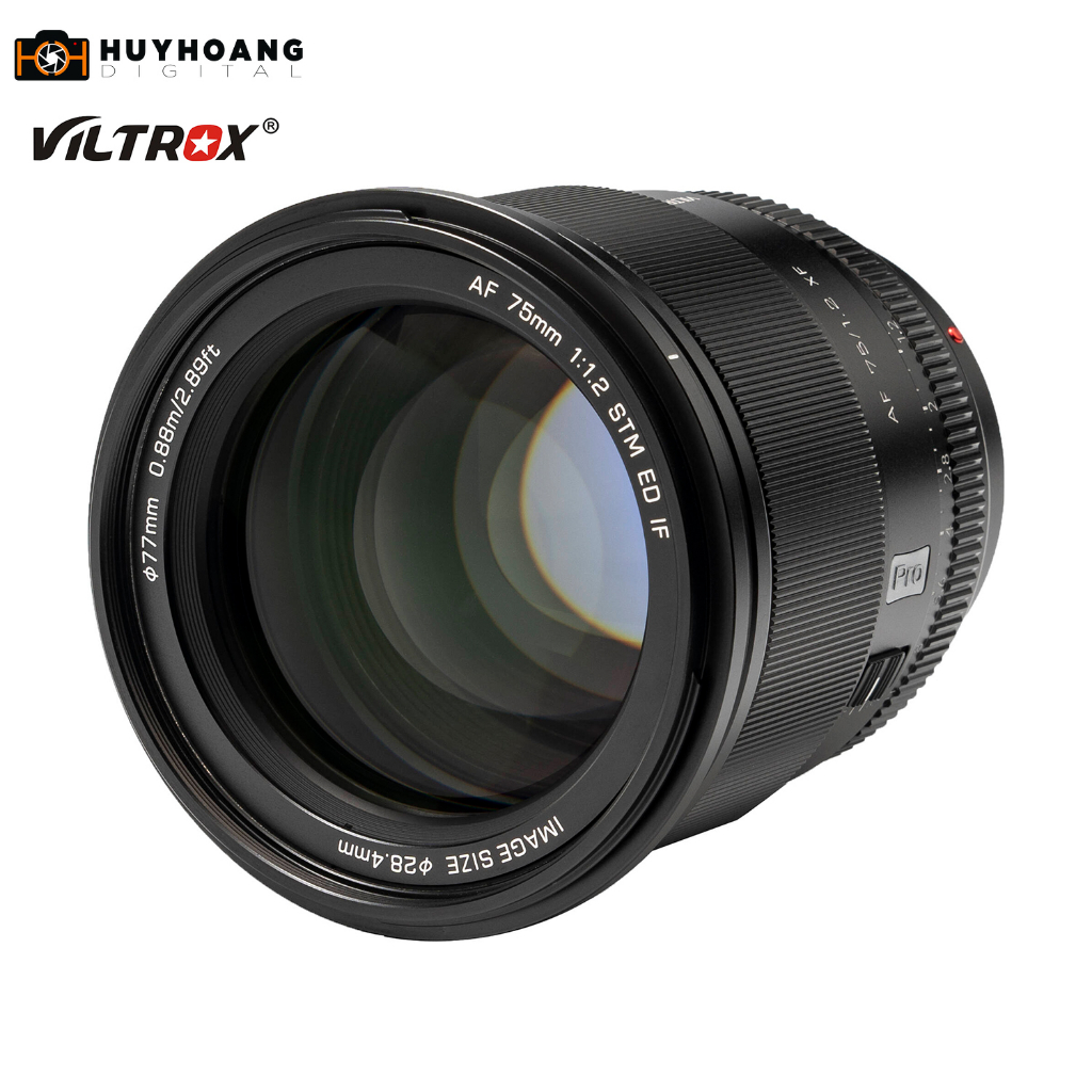 Ống Kính Viltrox 75mm F1.2 XF STM ED for Fujifilm XF | BigBuy360 - bigbuy360.vn