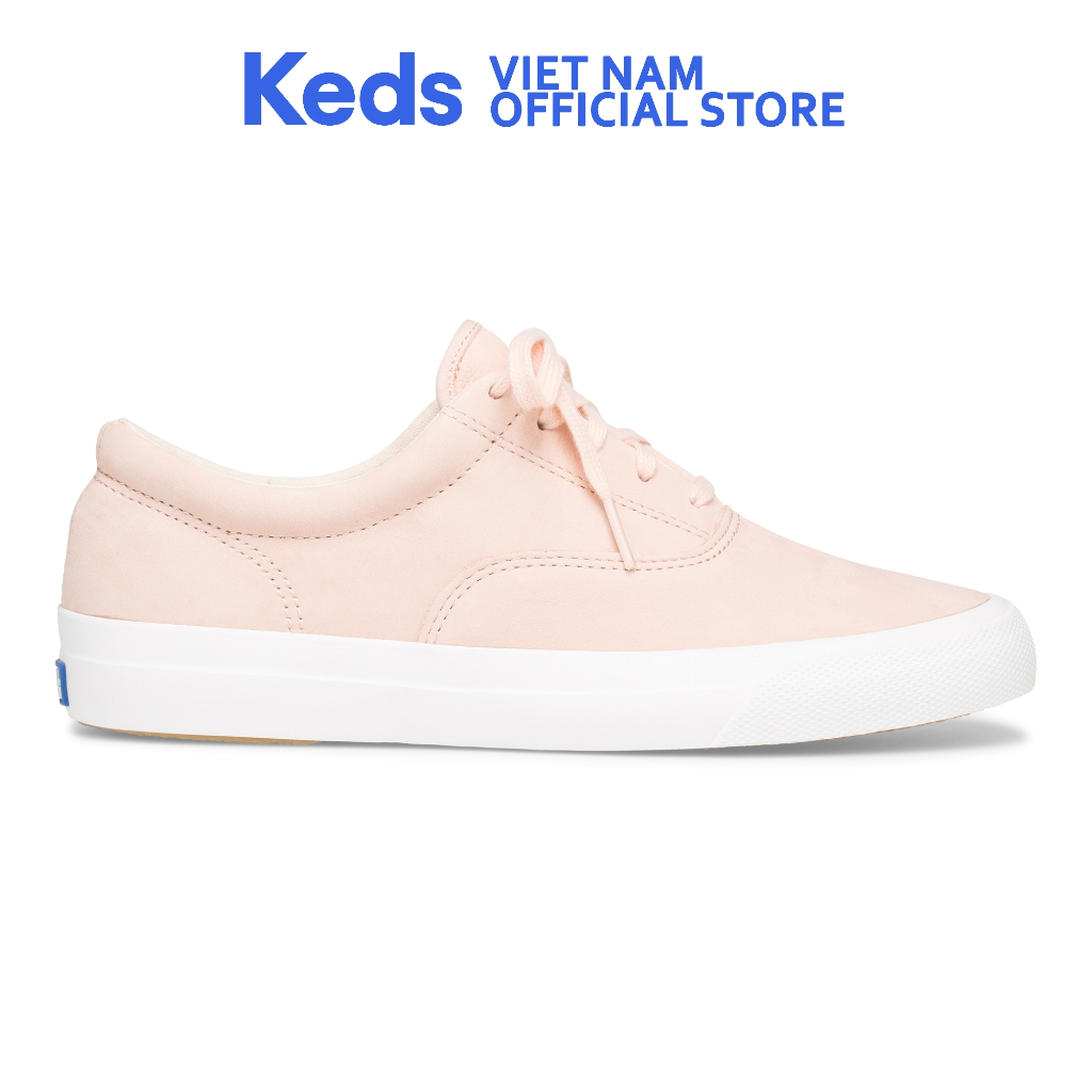 Giày Keds Nữ - Anchor Leather Nubuck Light Peach - KD060018