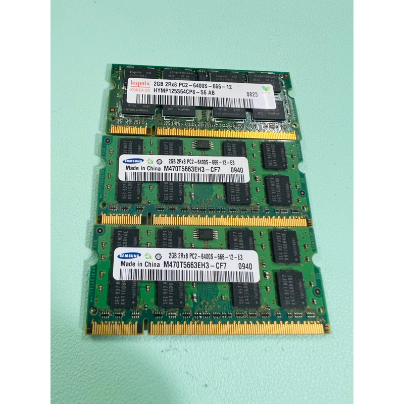 RAM LAPTOP 2G DDR2 PC2 CŨ BÓC MÁY | Shopee Việt Nam