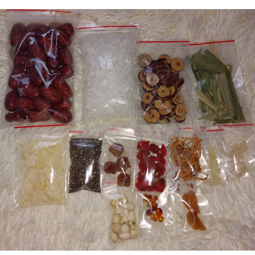 [ Có hoa mộc ] Set Chè Dưỡng Nhan Tuyết yến 15 Vị 300g