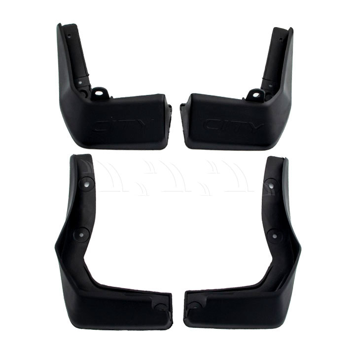 Bộ chắn bùn bánh xe Honda City 2015-2021, nhựa dẻo bền bỉ, bộ 4 bánh