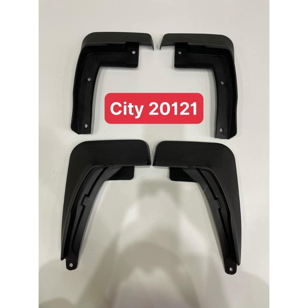Bộ chắn bùn bánh xe Honda City 2015-2021, nhựa dẻo bền bỉ, bộ 4 bánh