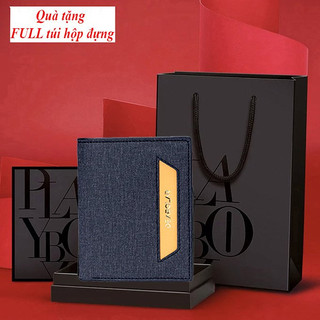 Ví thời trang Nam 3 màu full túi hộp theo kèm