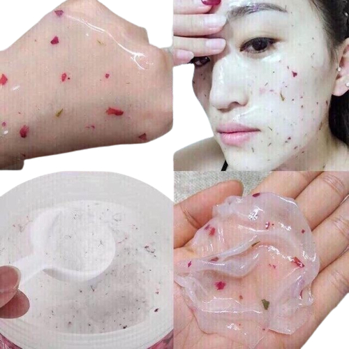 Bột Mặt Nạ Collagen Hoa Hồng Cánh, Sản Phẩm Giúp Tăng Độ Ẩm, Độ Đàn Hồi, Trẻ Hoá Da Với Collagen
