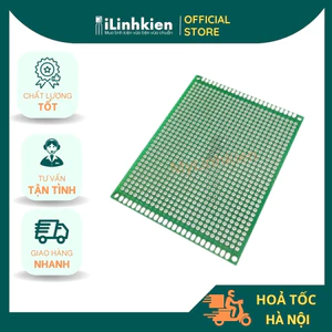 Các loại PCB lỗ phíp thủy tinh FR4 2 mặt chất lượng cao.