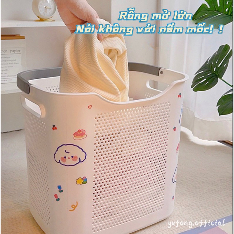 Giỏ Đựng Quần Áo Bẩn Cỡ Lớn Cao Cấp - Sọt Đựng Đồ Giặt Chống Thấm Nước Kệ Giỏ Chia Ngăn Đựng Đồ Đa Năng Cho Gia Đình | BigBuy360 - bigbuy360.vn