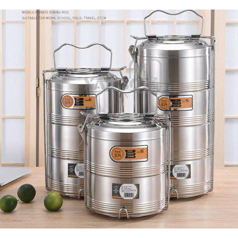 Cà Mên Cơm Giữ Nhiệt Inox 304 Cao Cấp | Shopee Việt Nam