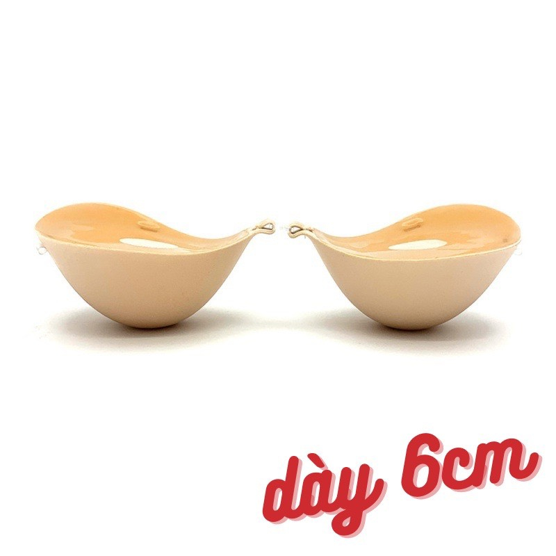 Áo dán nâng ngực, áo ngực dán dày 6cm tạo khe quyến rủ P41