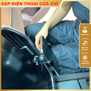 Giá đỡ điện thoại kẹp cửa gió, nhỏ gọn tiện lợi dành cho ô tô