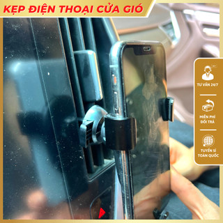 Giá đỡ điện thoại kẹp cửa gió, nhỏ gọn tiện lợi dành cho ô tô
