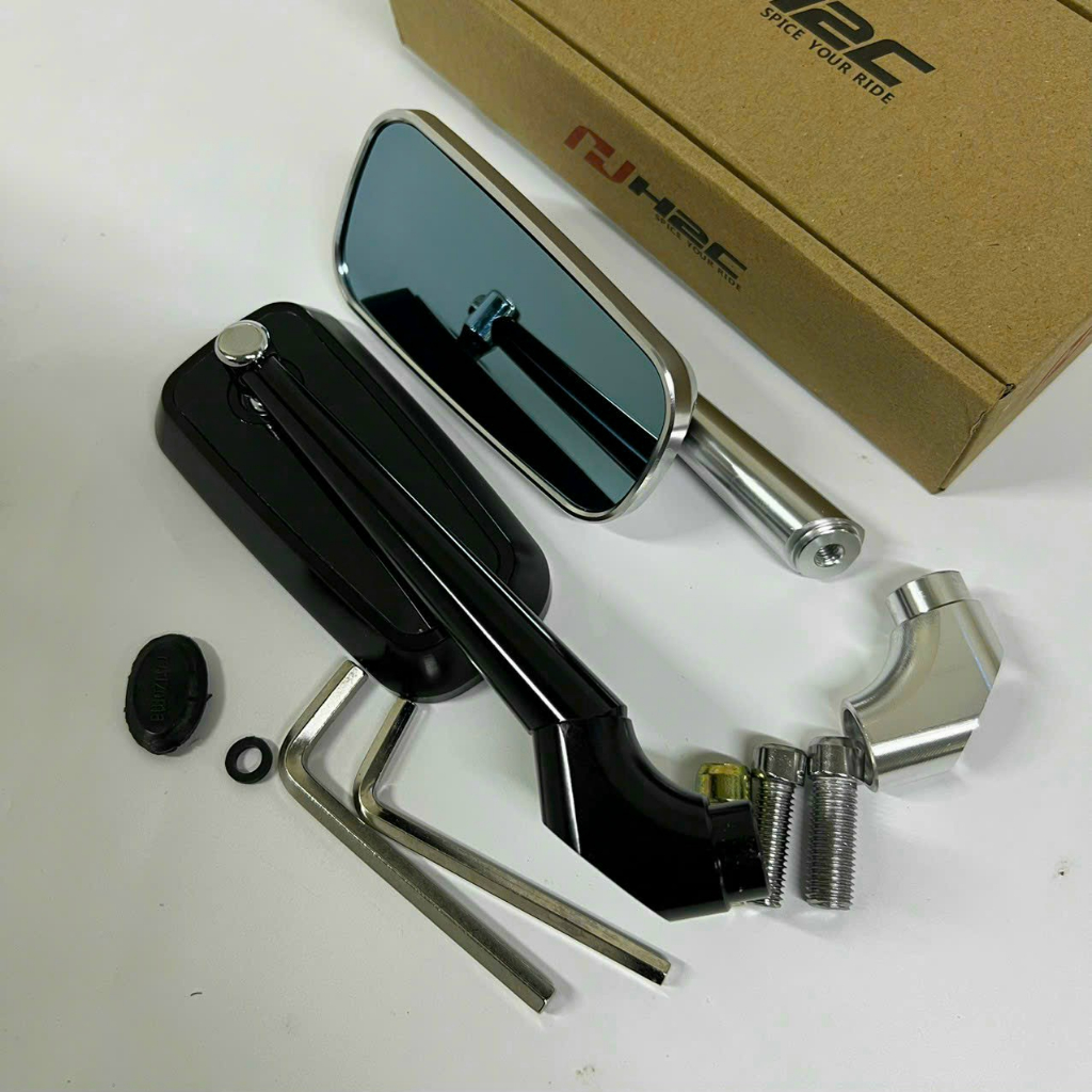 Gương kính h2c gắn air blade, vario, vision, sh việt và các dòng xe tay ga, xe số honda, yamaha,suzuki... giá 1 chiếc