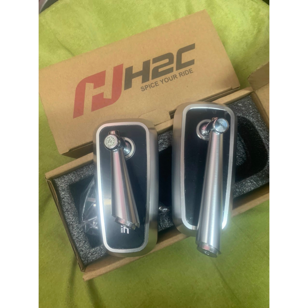 Gương kính h2c gắn air blade, vario, vision, sh việt và các dòng xe tay ga, xe số honda, yamaha,suzuki... giá 1 chiếc