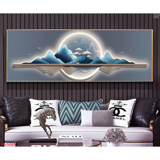 Tranh Treo Tường Tráng Gương Cao Cấp Phong Cảnh Đẹp Trang Trí Nhà, Quán Cà Phê Hiện Đại OHA Decor