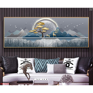 Tranh Treo Tường Tráng Gương Cao Cấp Phong Cảnh Đẹp Trang Trí Nhà, Quán Cà Phê Hiện Đại OHA Decor